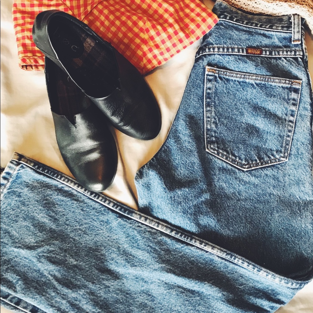 Vintage Rustler High-Rise Mom Jeans